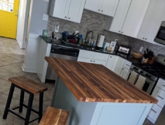 Kitchen Island Spice Rack