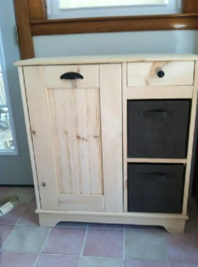 Wood You Build It’s very first custom-made wooden trash bin